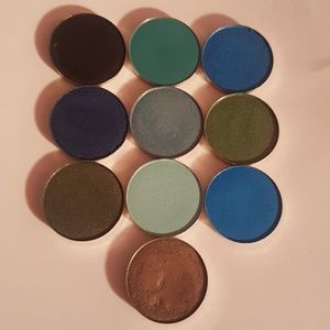 Morphe Green/Blue eyeshadow bundle